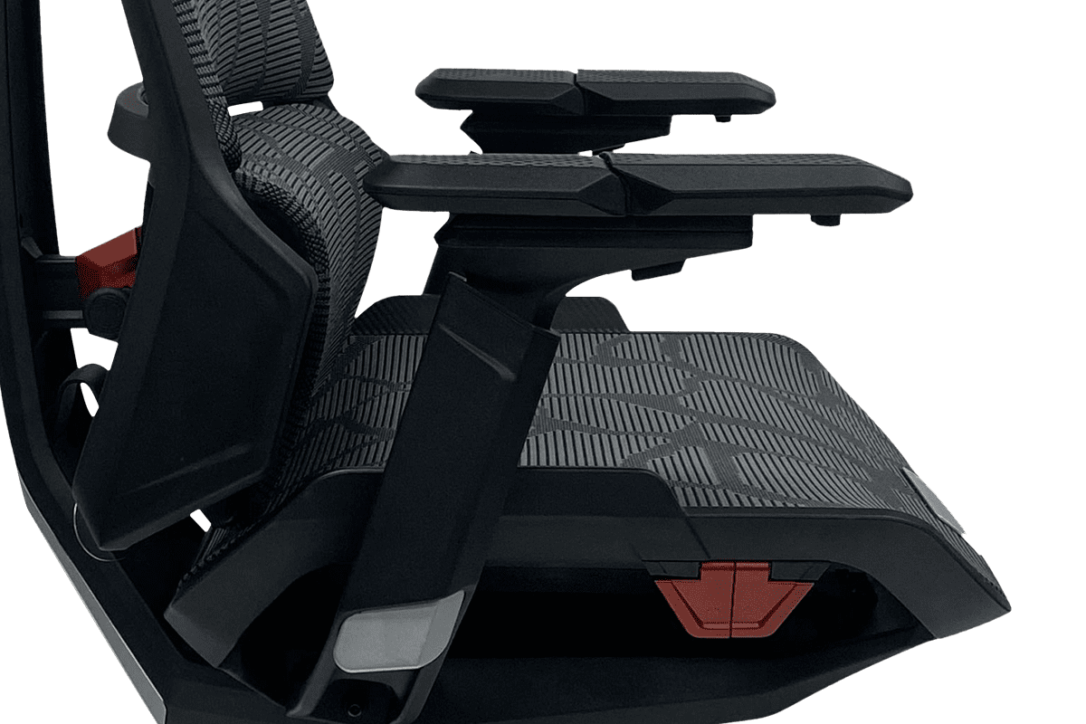 Draco Mesh Gaming Chair by Dreamseat, Adult, PC Gaming Chair, Black
