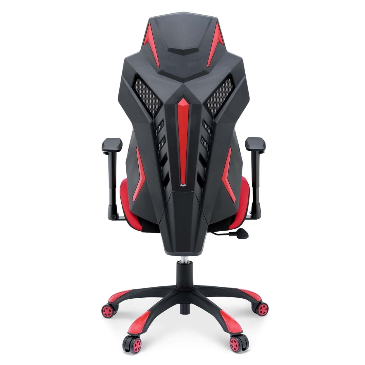 Modway Speedster Modern Mesh Fabric Gaming Computer Chair in Black/Red