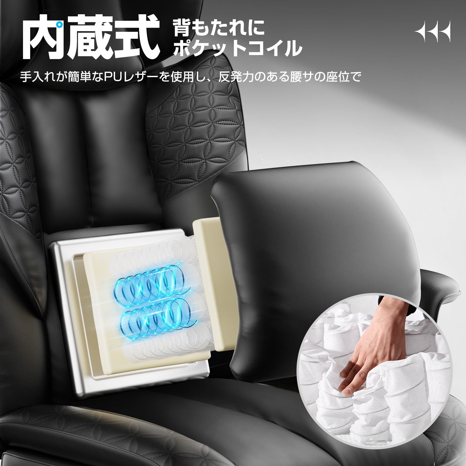 COMHOMA Big and Tall Office Gaming Chair with Adjustable Armrest and Back Support, Black