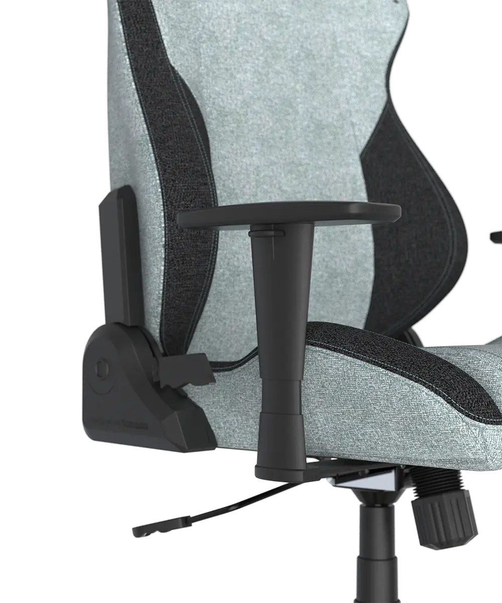 DXRacer Drifting Gaming Chair - Fabric Ergonomic Office Chair with Lumbar Pillow & Adjustable Headrest - PC Computer Racing Gamer Gaming Chair Recliner For Adults Teens, Cyan Black, Regular L