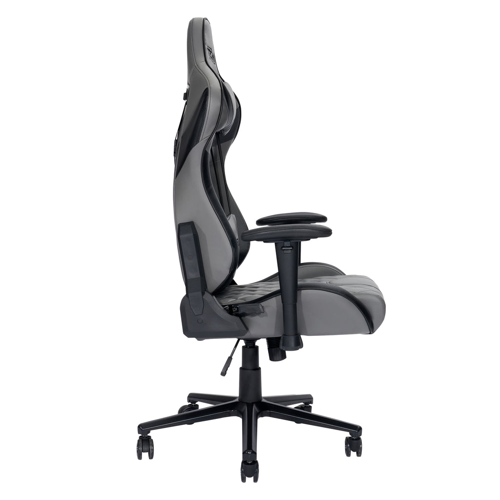 Techni Sport XL Ergonomic Gaming Chair with Memory Foam Seat and Back, Grey RTA-TSXL3-GRY